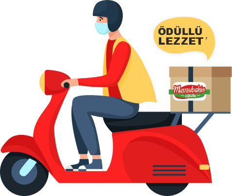 çiğköfte hızlı teslimat motorlu kurye paket servis Mevzubahis