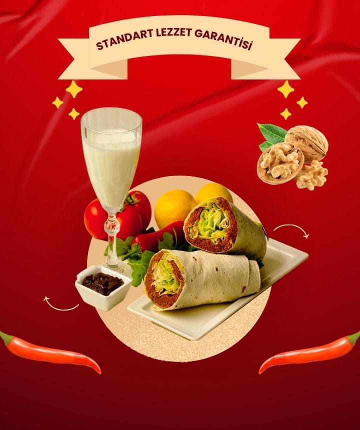 Mevzubahis Çiğköfte lezzet, kalite ve güven odaklı marka görseli