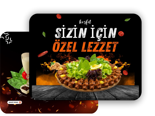 Mevzubahis çiğköfte özel lezzet sunumu, marul ve nar ekşili servis tabağı